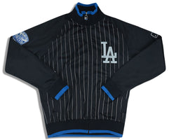 2008 LA DODGERS MAJESTIC COOPERSTOWN COLLECTION TRACK JACKET L