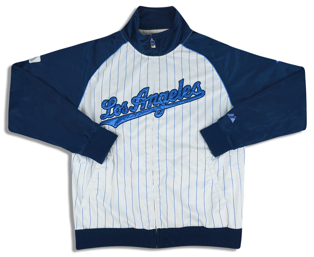 2000's LA DODGERS MAJESTIC COOPERSTOWN COLLECTION TRACK JACKET XL