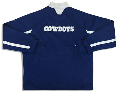 2002-04 DALLAS COWBOYS REEBOK ON FIELD TRACK JACKET L