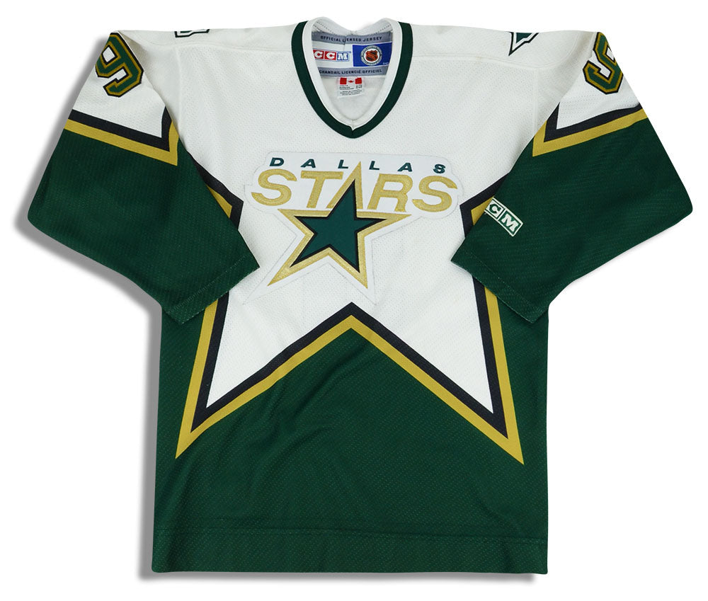 Dallas Stars 1999-2000 Throwback White Hockey Jerseys