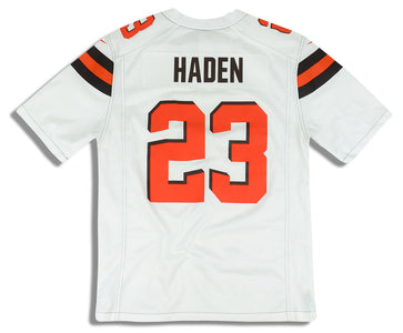 2015-16 CLEVELAND BROWNS HADEN #23 NIKE GAME JERSEY (AWAY) L