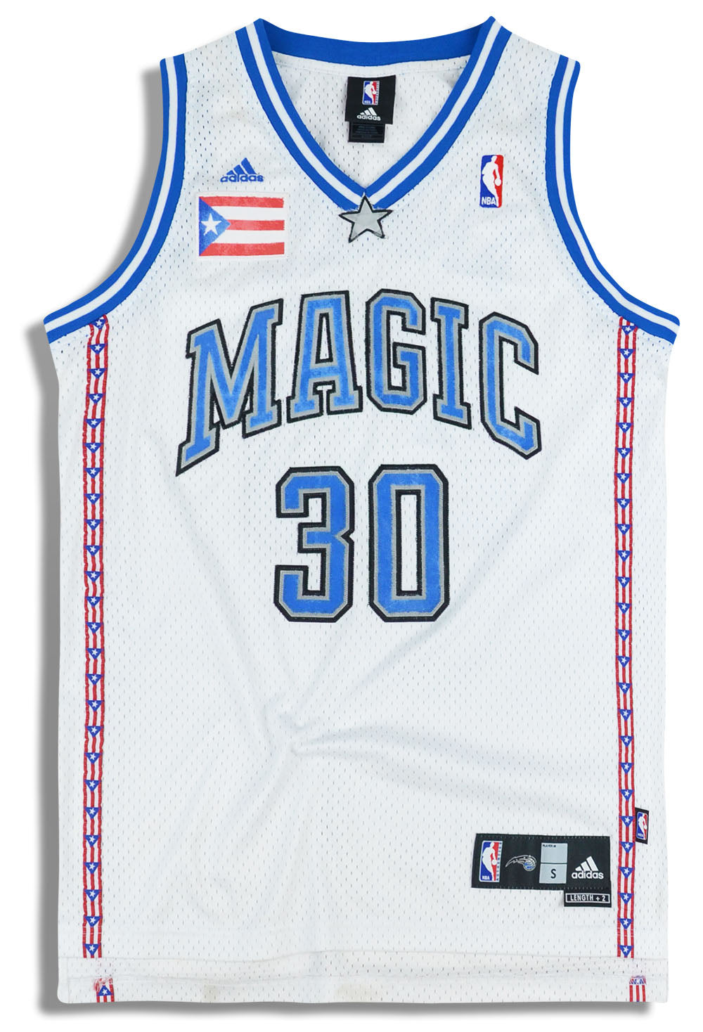 adidas Orlando Magic Authentic On-Court Team Issued Pro Cut White Jersey  Men's (X-Large-Tall)