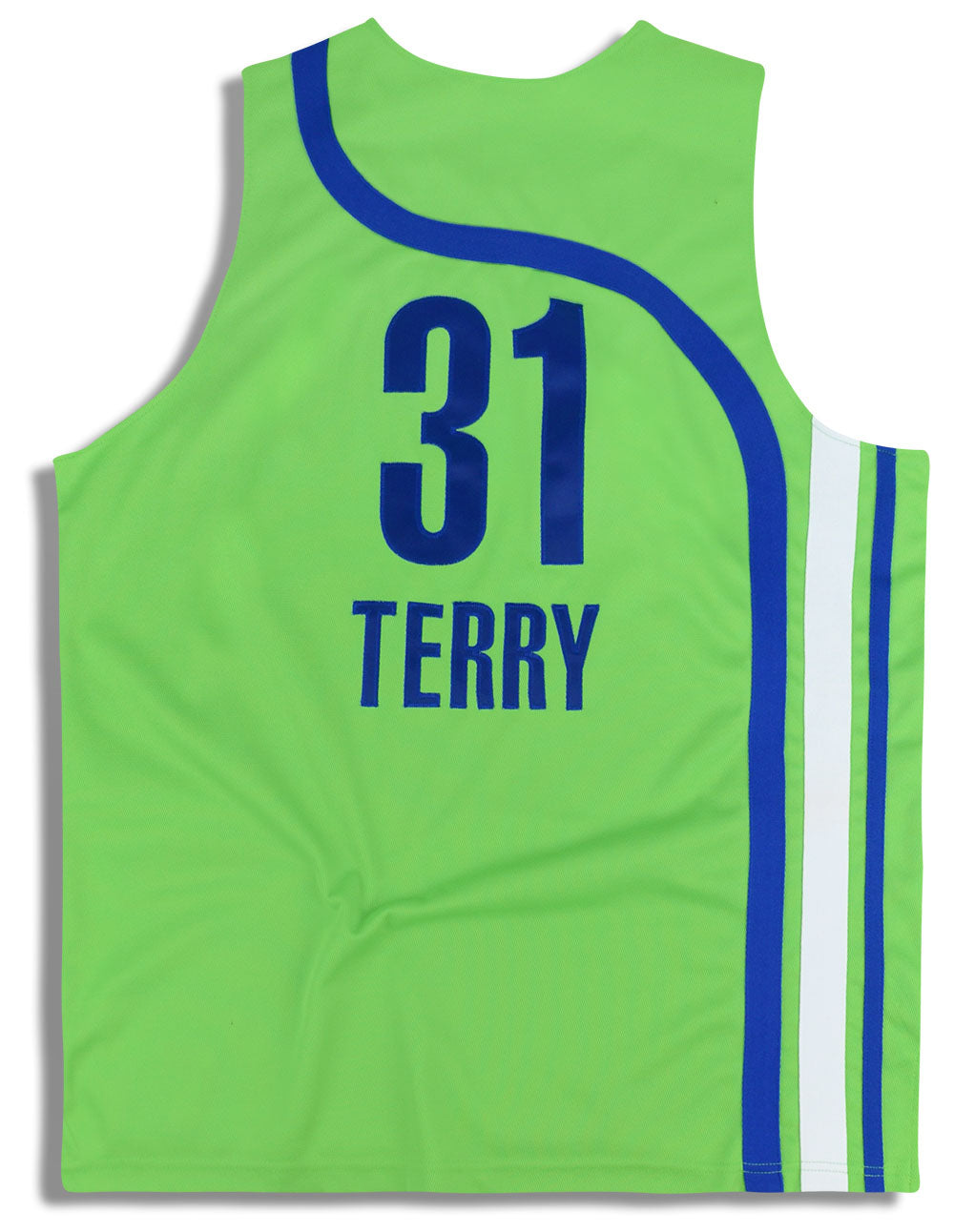 Vintage Reebok Jason Terry Atlanta Hawks (Neon Green) Jersey Size XXL (52)