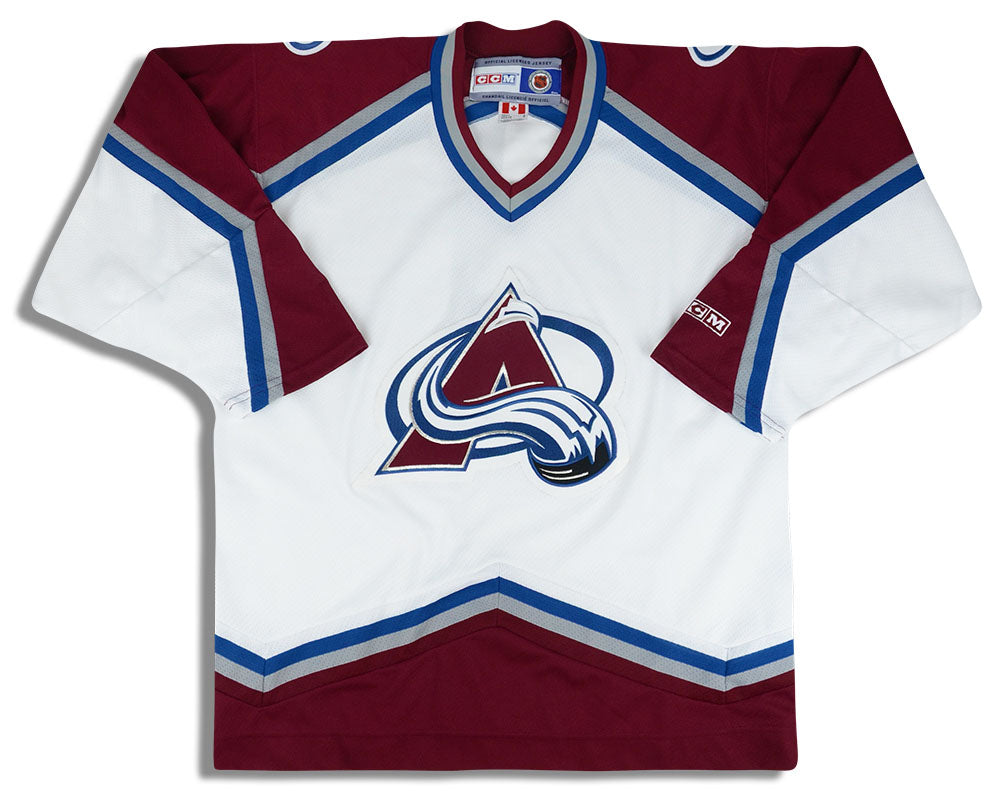 Vintage CCM jersey Colorado Avalanche Hockey NHL TOMO #79 Size. L