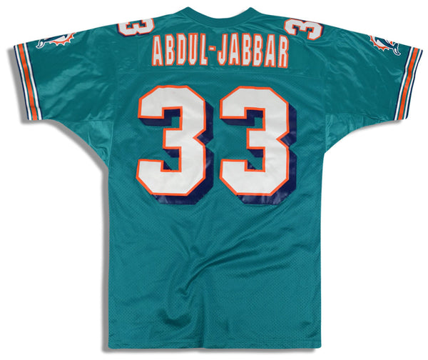 2007 MIAMI DOLPHINS Z. THOMAS #54 REEBOK ON FIELD JERSEY (AWAY) Y - Classic  American Sports