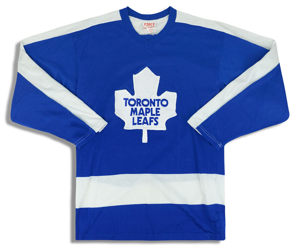Vintage Edmonton Oilers Sandow Sporting Knit NHL Hockey Jersey