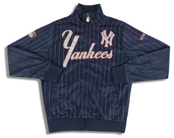 2000's NEW YORK YANKEES MAJESTIC COOPERSTOWN TRACK JACKET S