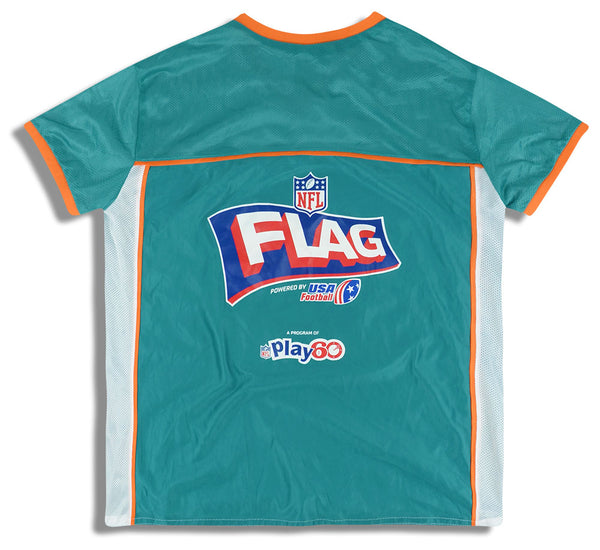 Miami Dolphins NFL Flag Football Reversible Jersey Adult Medium Short Sleeve