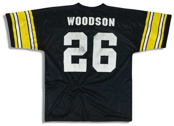 Vintage Rod Woodson Pittsburgh Steelers Logo Athletic Jersey L NFL