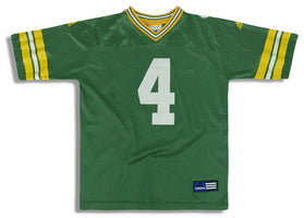 1997-00 GREEN BAY PACKERS FAVRE #4 ADIDAS JERSEY (HOME) Y