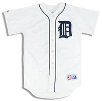 DETROIT TIGERS 1950's Majestic Throwback Away Jersey Customized
