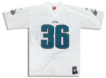 2005-06 PHILADELPHIA EAGLES WESTBROOK #36 REEBOK REPLICA JERSEY (AWAY) L