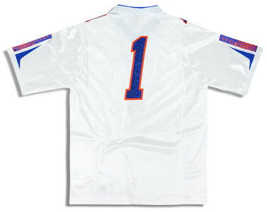 2010 FLORIDA GATORS JENKINS #1 NIKE JERSEY (AWAY) L