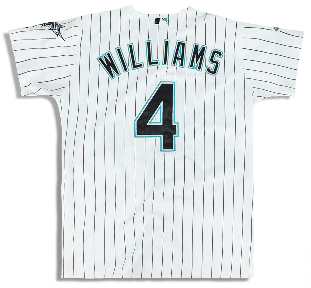 FLORIDA MARLINS 2000's Home Majestic Throwback Jersey Customized Any Name  & Number(s) - Custom Throwback Jerseys