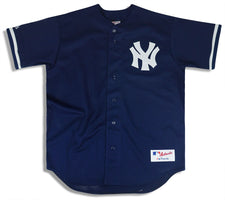 2005-09 NEW YORK YANKEES AUTHENTIC MAJESTIC PRACTICE JERSEY L