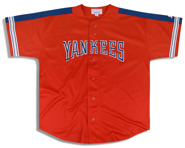 1990's NEW YORK YANKEES STARTER JERSEY (ALTERNATE) XL - Classic American  Sports