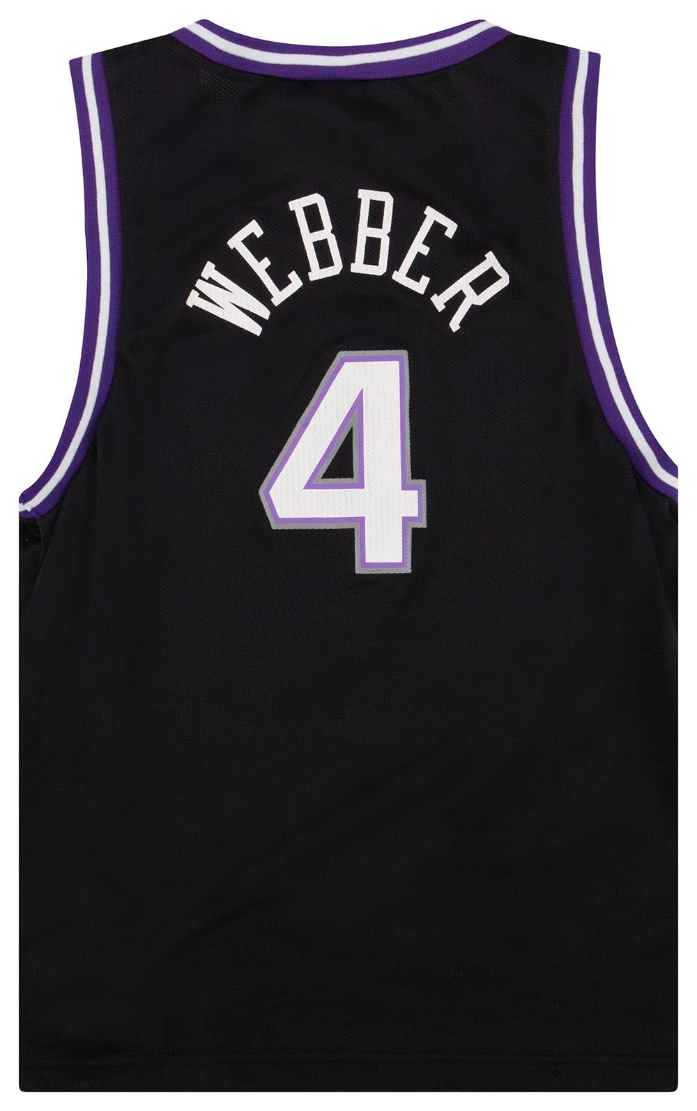 Vintage Reebok Chris Webber #4 NBA Sacramento Kings Jersey Youth Large  14-16
