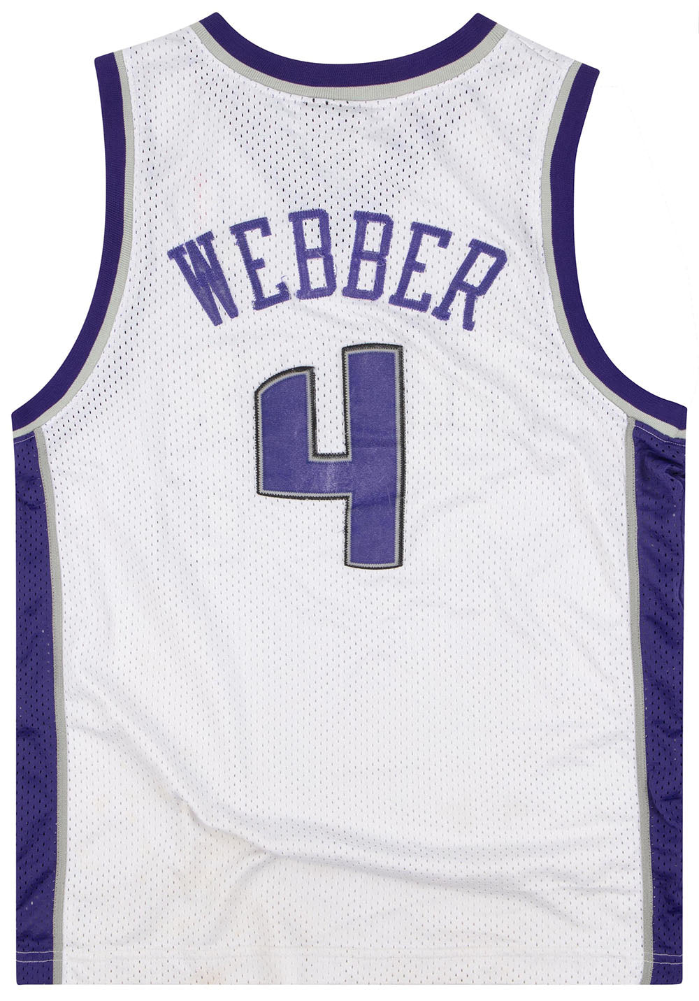 Vintage Sacramento Kings Chris Webber White Nike Jersey