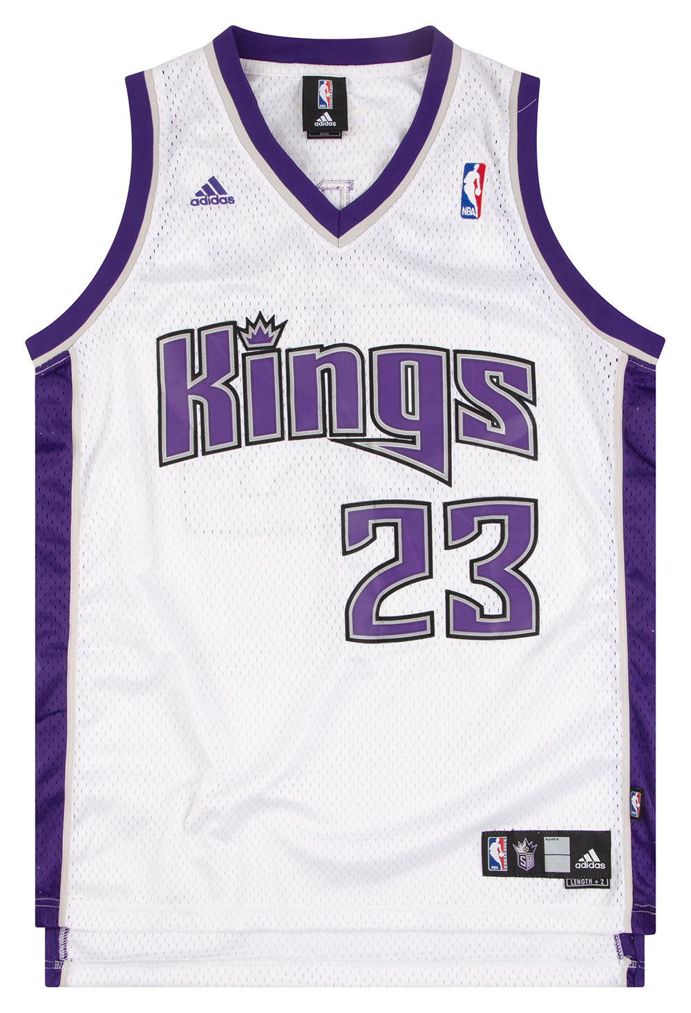 BLANK Authentic Adidas REV30 Jersey NBA Sacramento Kings