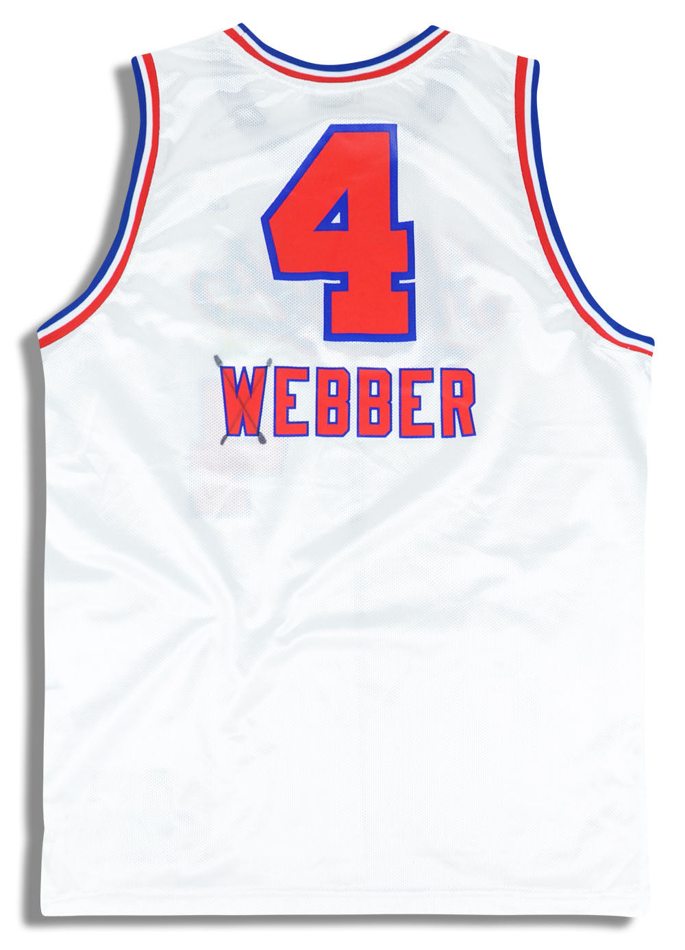 Chris Weber 4 West All Star Nike Vintage Jersey Size XL White -  Norway