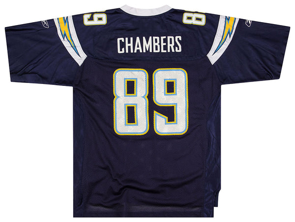 2007 SAN DIEGO CHARGERS PHILLIPS #95 REEBOK ON FIELD JERSEY