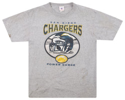 2000's SAN DIEGO CHARGERS NFL GRAPHIC TEE L