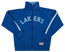 2000's LA LAKERS CHAMPION HARDWOOD CLASSICS TRACK JACKET XL