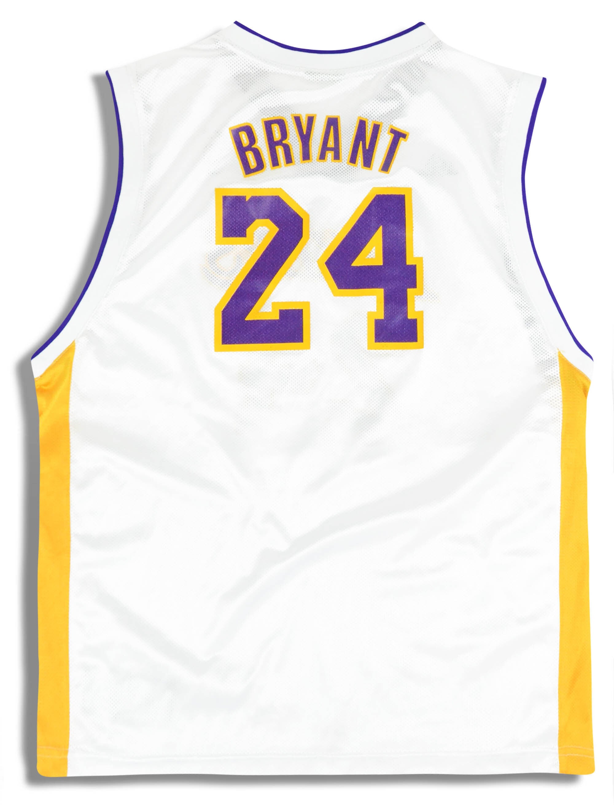 US$ 26.00 - 2009-10 LAKERS BRYANT #24 White Retro Top Quality Hot
