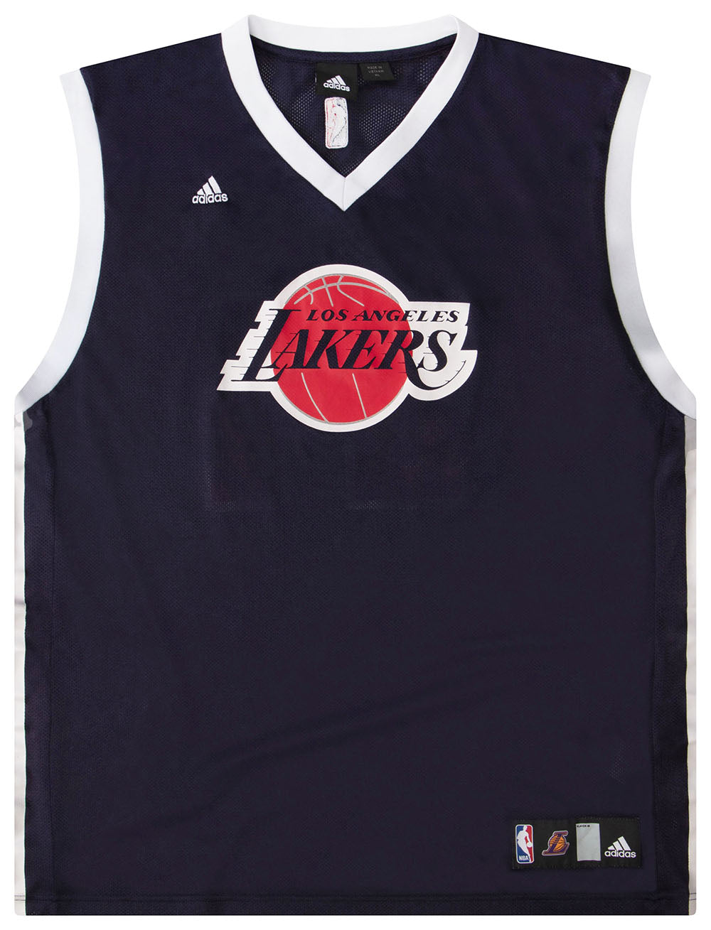 adidas, Other, Kobe Bryant La Lakers 24 Adidas Black Jersey Size 5