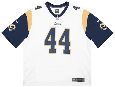 2012-15 ST. LOUIS RAMS PETERS #44 NIKE GAME JERSEY (AWAY) 3XL