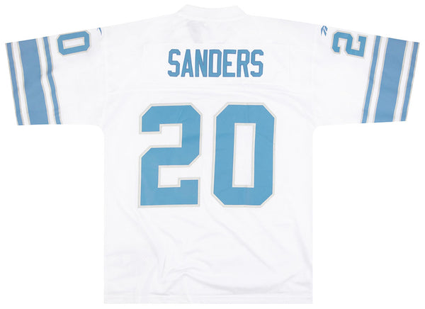 Nike Team NFL Detroit Lions #20 Barry Sanders Blue Football Jersey XL