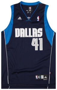 00’s Dirk Nowitzki Dallas Mavericks Adidas Swingman NBA Jersey Size XXL