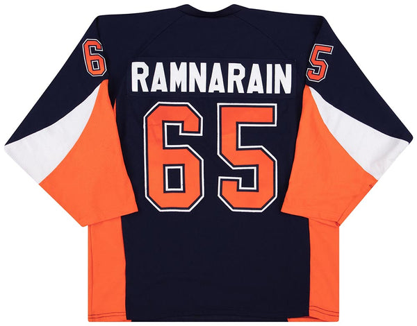 2010's MARKHAM ISLANDERS RAMNARAIN #65 OZ JERSEY (AWAY) L - Classic  American Sports