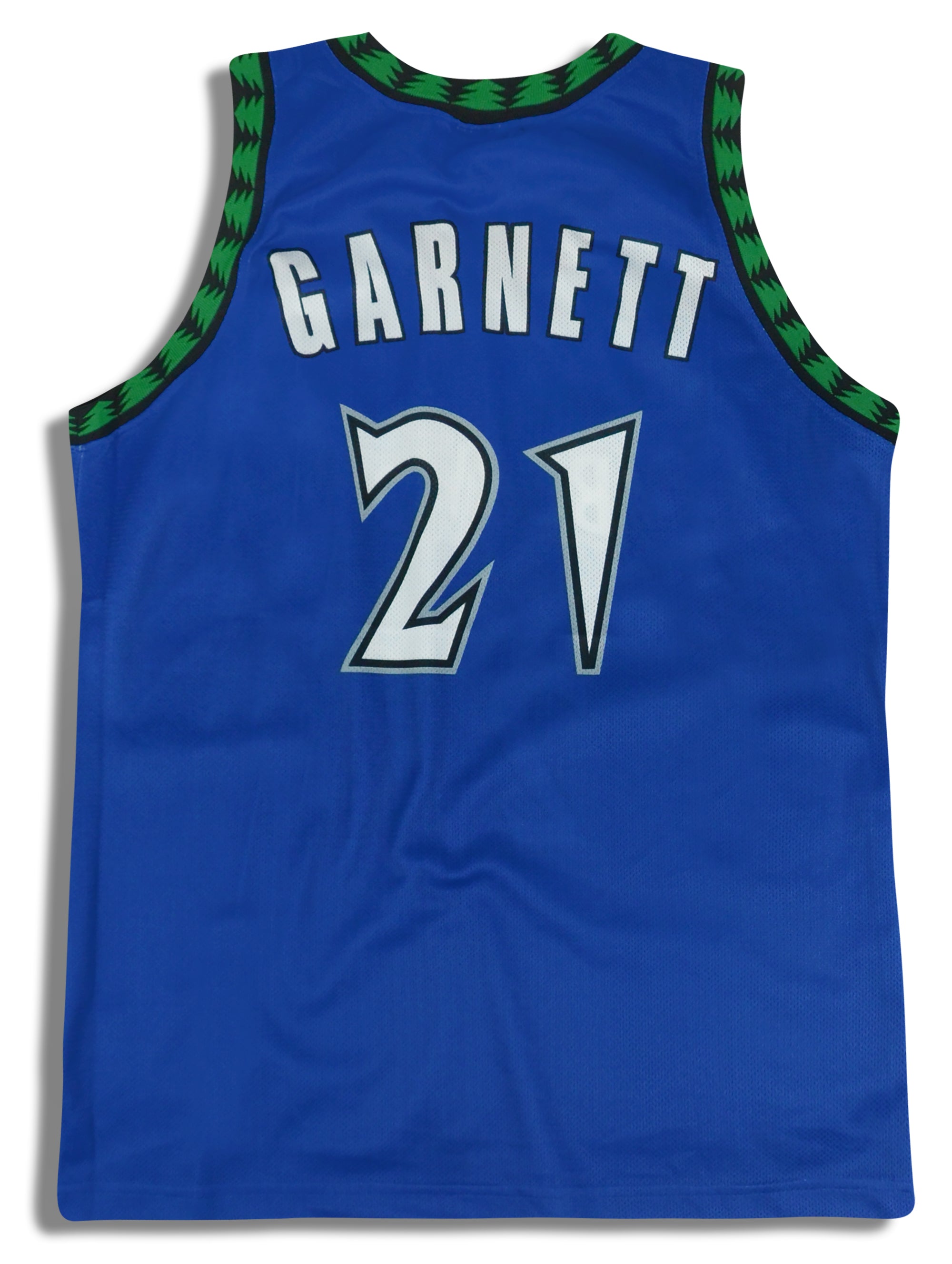 Kevin Garnett Farragut High School Basketball Jersey All Stitched Blue