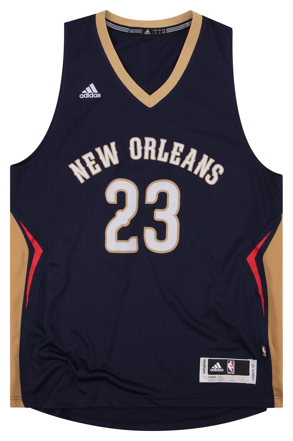 NWT Adidas 2014 NOLA NBA All Star West Anthony Davis #23 Jersey Pelicans NO