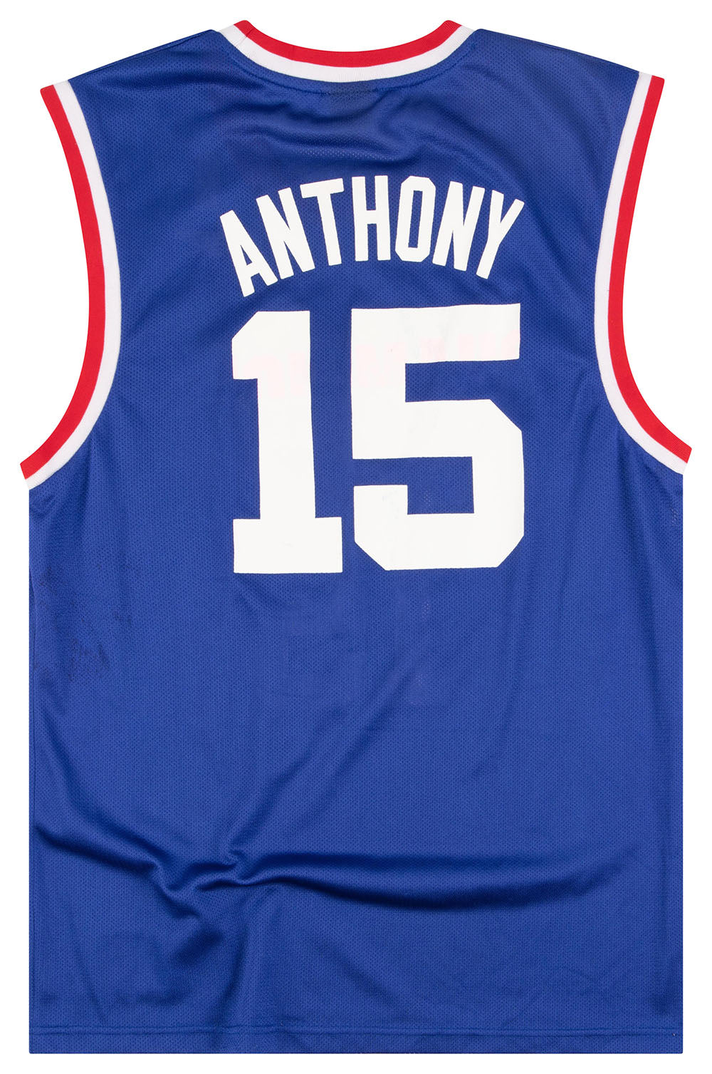 NBA Denver Nuggets Away shirt Basketball jersey Champion size L #15 ANTHONY