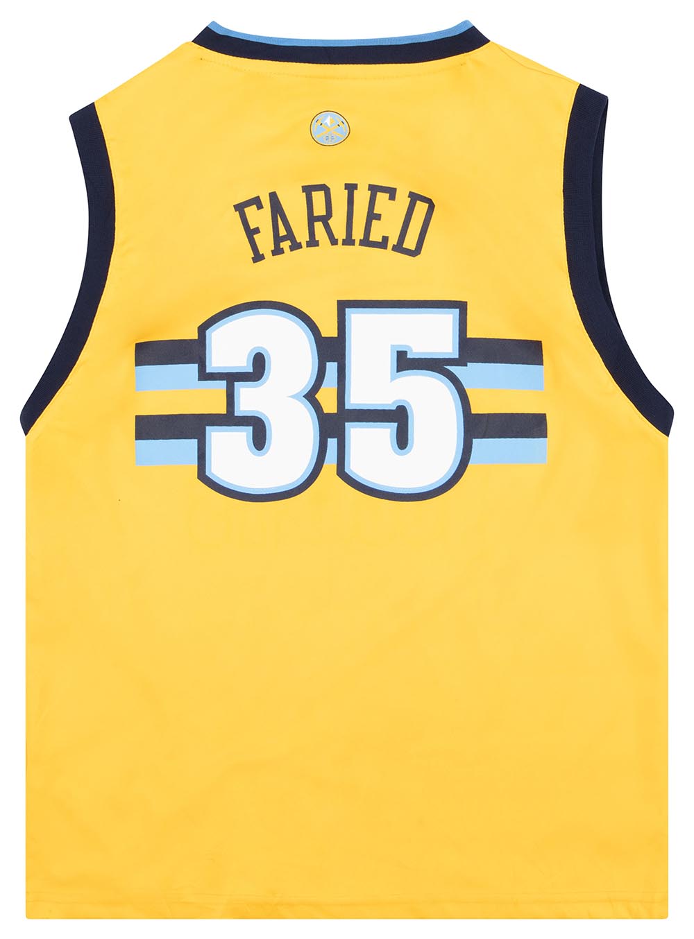 2012-14 DENVER NUGGETS FARIED #35 ADIDAS JERSEY (ALTERNATE) Y - Classic  American Sports