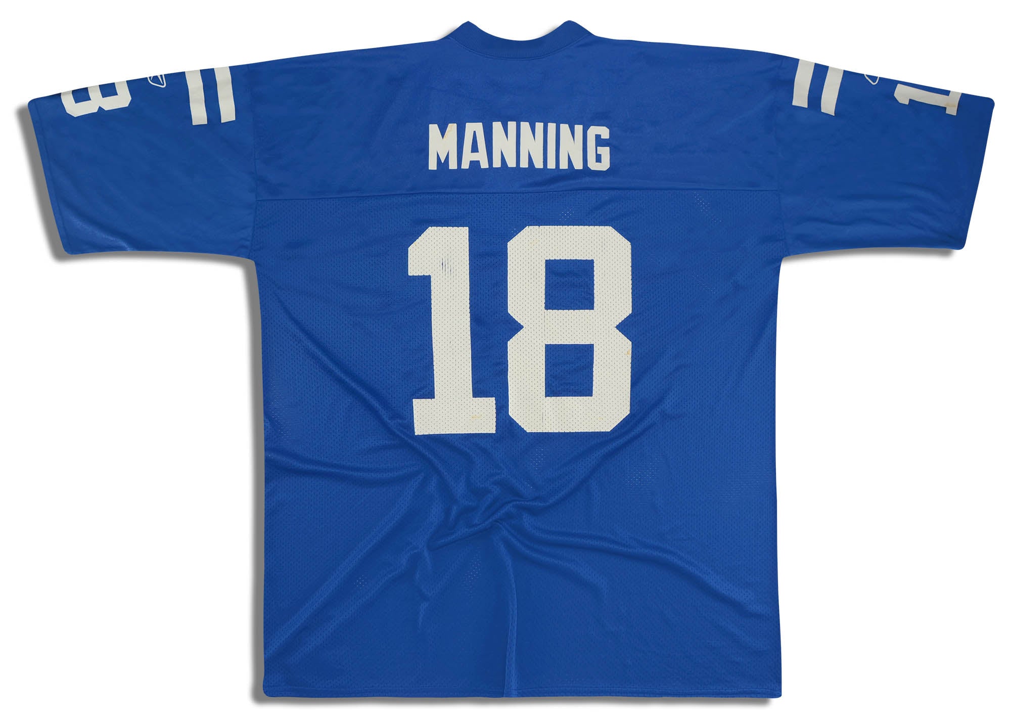 2005-06 INDIANAPOLIS COLTS MANNING #18 REEBOK REPLICA JERSEY (HOME) XXL