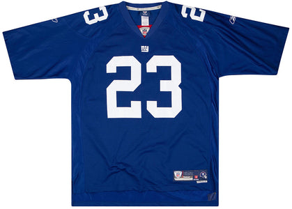 2008 NEW YORK GIANTS WEBSTER #23 REEBOK PREMIER JERSEY (HOME) XL