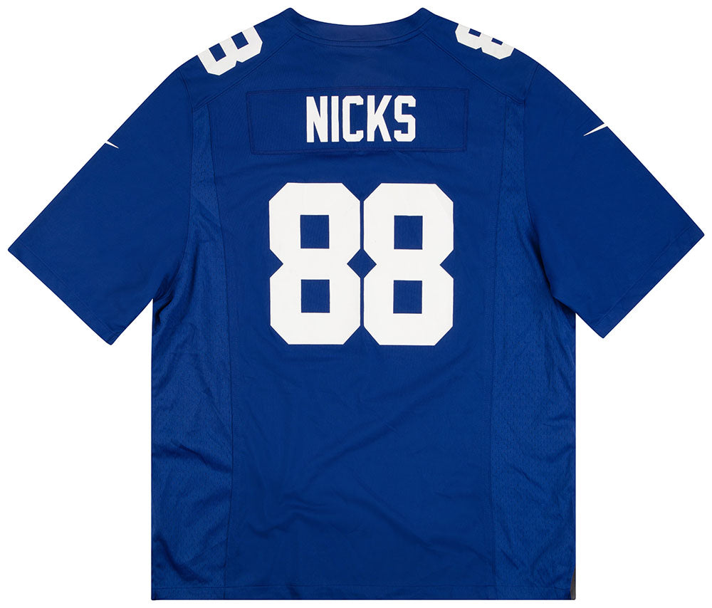 Hakeem Nicks # 88 New York Giants Black Jersey SZ XXL