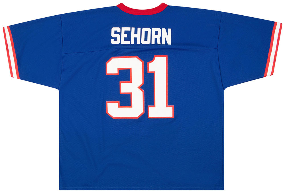 1994-99 NEW YORK GIANTS SEHORN #31 LOGO ATHLETIC JERSEY (HOME) XL