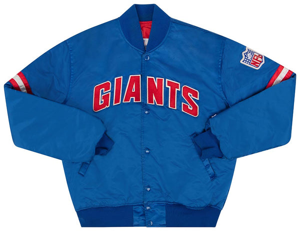 1980's NEW YORK GIANTS STARTER SATIN VARSITY JACKET M - Classic American  Sports