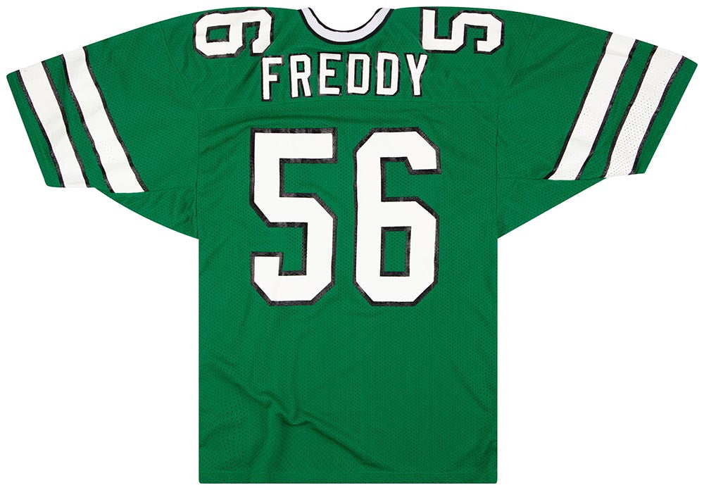 1991-97 NEW YORK JETS FREDDY #56 RUSSELL ATHLETIC JERSEY (HOME) L