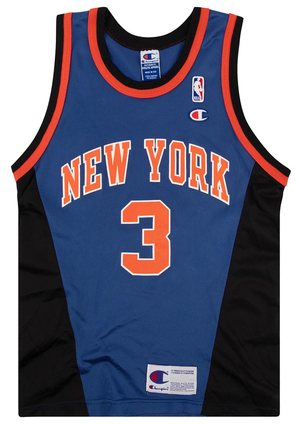 Vintage Champion NBA New York Knicks John Starks NBA Retro 