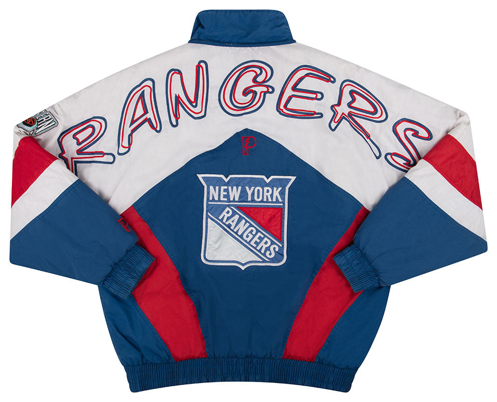 New York Rangers: 1990's Blackout 1/4 Zip Center Ice Starter Breakaway –  National Vintage League Ltd.