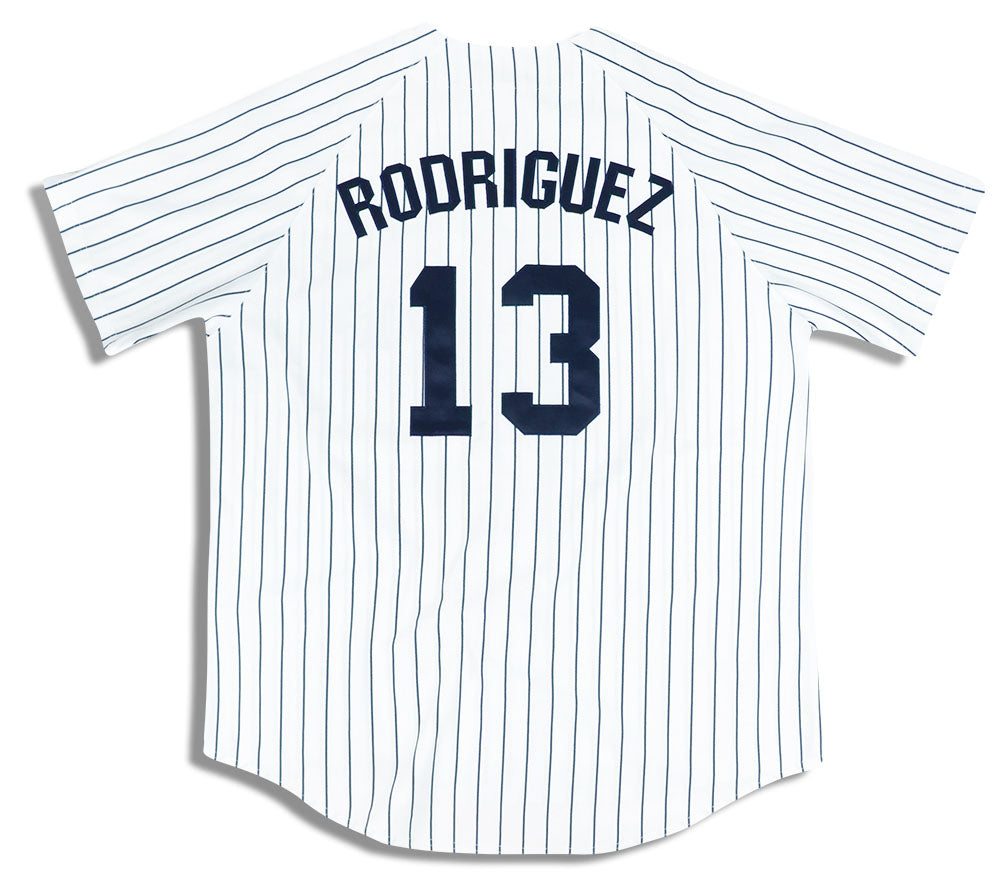 2004 NEW YORK YANKEES RODRIGUEZ #13 RUSSELL ATHLETIC JERSEY (HOME) XL