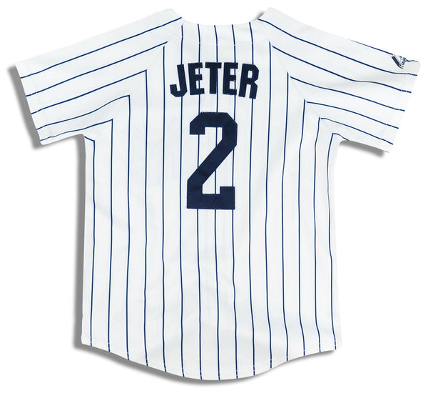 2005-08 NEW YORK YANKEES JETER #2 MAJESTIC JERSEY (HOME) XL