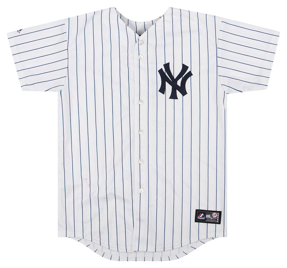 Vintage #2 DEREK JETER New York Yankees MLB Majestic Jersey YXL – XL3  VINTAGE CLOTHING