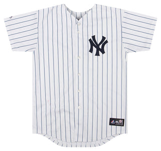2009-14 NEW YORK YANKEES JETER #2 MAJESTIC JERSEY (HOME) Y - Classic  American Sports