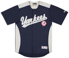00's Derek Jeter New York Yankees Authentic Majestic MLB Jersey